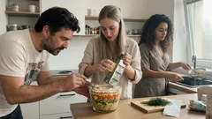 Vrstvený salát inspirovaný šubou: jednoduchý trik, díky kterému drží vrstvy a je krásně krémový