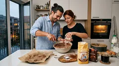 Hrnkový čokoládový piškot bez mixéru: jednoduchý trik s kefírem, který funguje