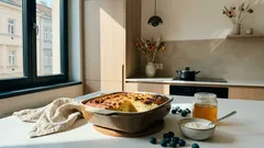 Pšenník z pšena – vláčný z trouby, bez hořkosti a krájí se jako koláč