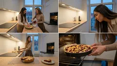 Třešňový koláč s drobenkou: jednoduchý recept, který po rozkrojení neteče