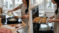 Horké otevřené sendviče z trouby: hotové za 10 minut a jeden jednoduchý trik navíc