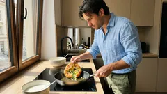 Ideální po práci: líné pirožky na kefíru bez droždí, s jarní náplní