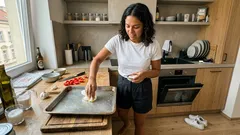 Jak vyčistit připečený plech bez drhnutí: trik s olejem a solí (a kdy ho raději vynechat)