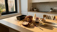 Kefírový pruhovaný koláč s džemem: jednoduchý trik, který v řezu překvapí