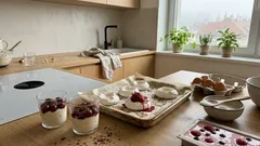 4 lehké jarní dezerty, které vypadají slavnostně: chytré triky, jak ubrat cukr bez ztráty chuti